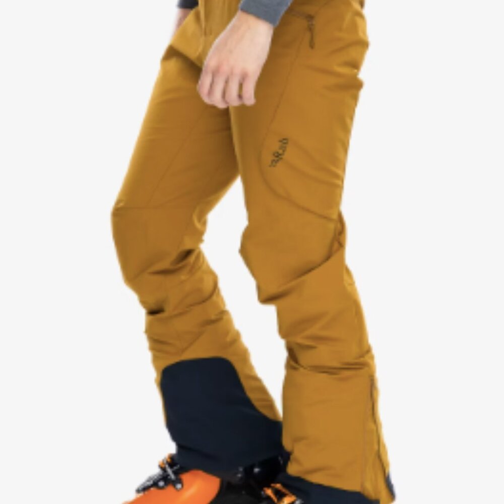 NEW Rab Womens Ski Pant Size Small Caramel Colour Gore-tex